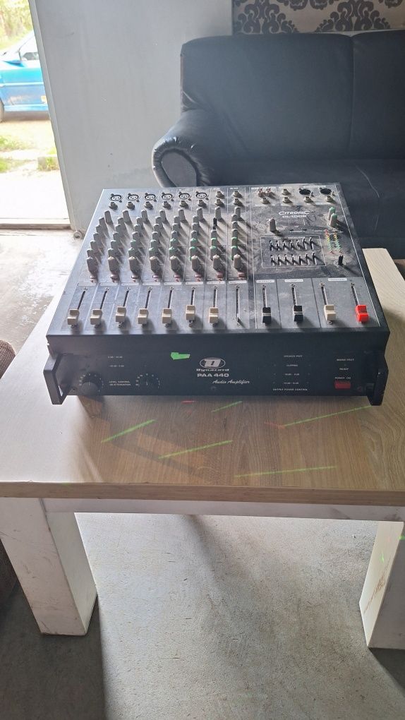 Vand putere muzicala Dinacord si mixer