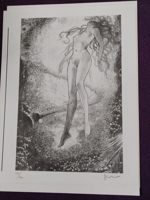 Litografii Milo Manara semnate în original