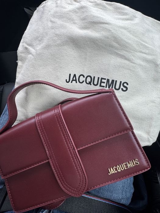 Дамска чанта jacquemus* бордо