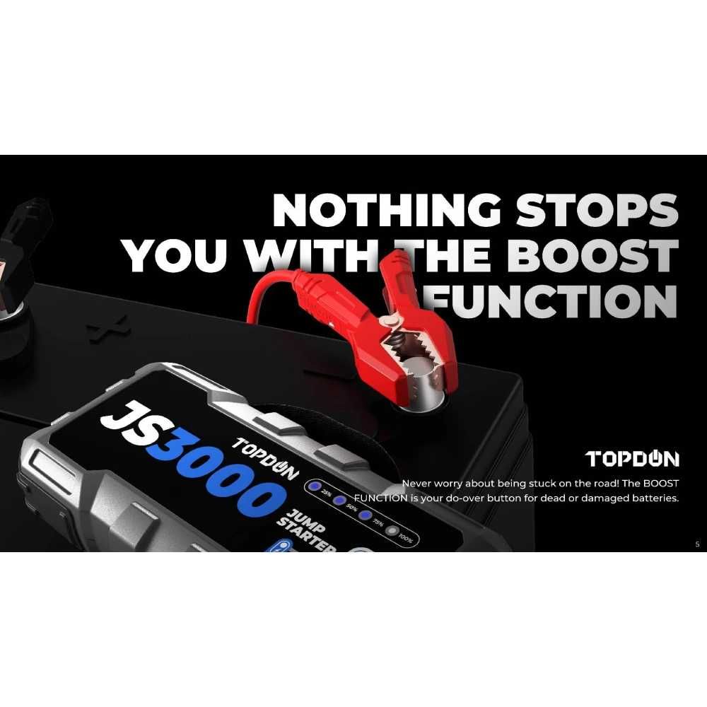 Професионална външна батерия, Jump Starter