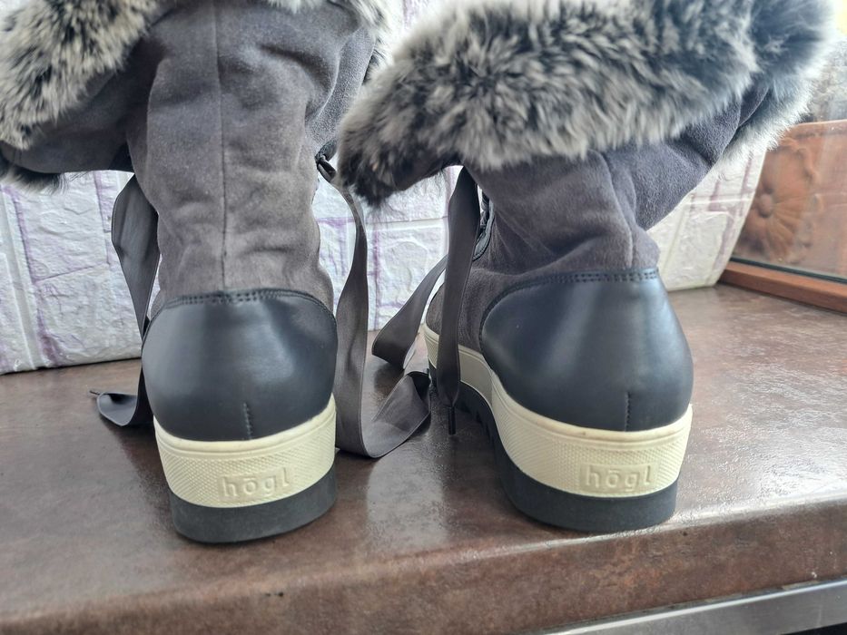 дамски ботуши,зимни обувки,боти на платформа,Högl номер37