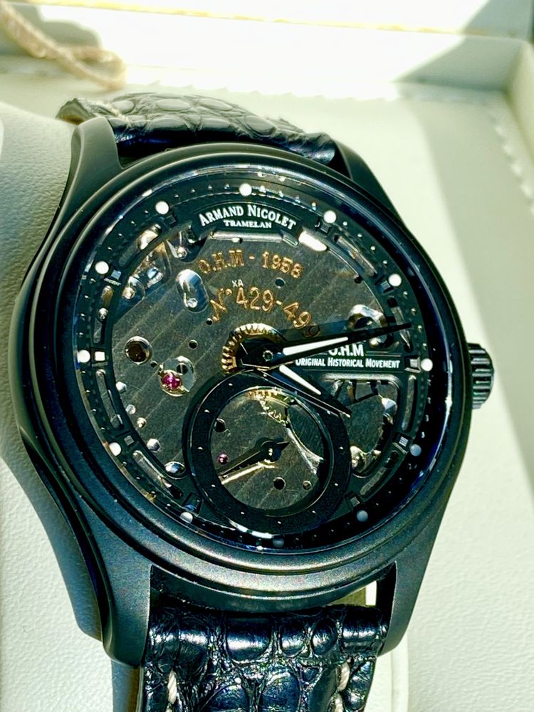 Часовник Armand Nicolet L14 O.H.M Small Second Limited Edition