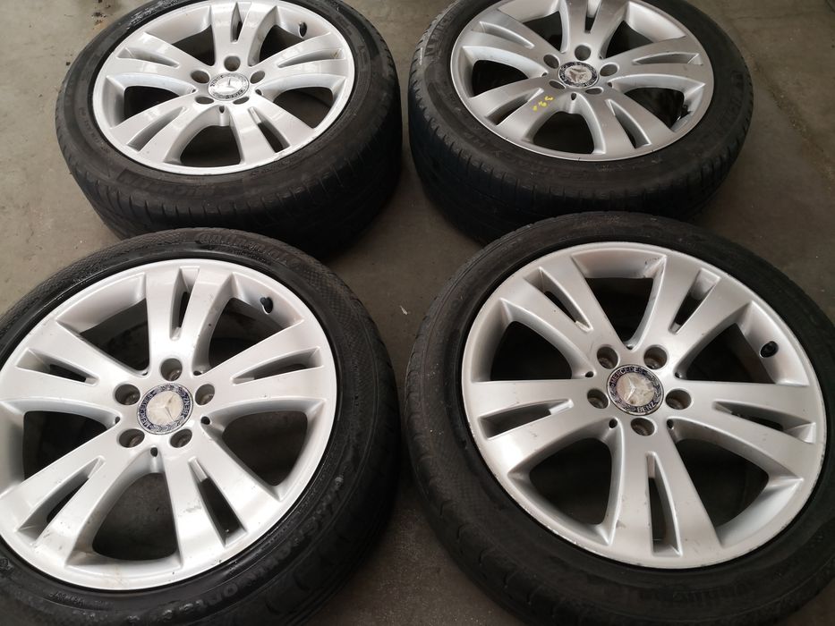 5х112 мерцедес Mercedes c class w204 5x112 17 цола джанти оригинални