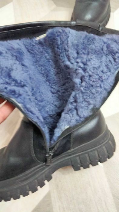 Сапоги на девочку зимние