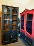 Vitrina/biblioteca neagra