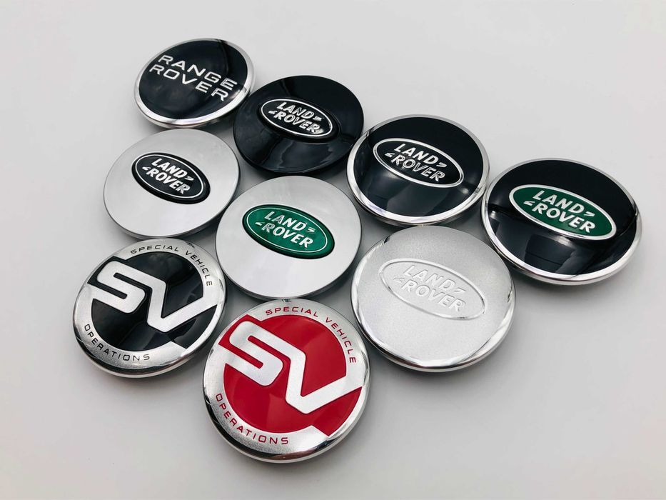 Capace Janta Compatibile Range Rover/Land Rover 63 mm negru