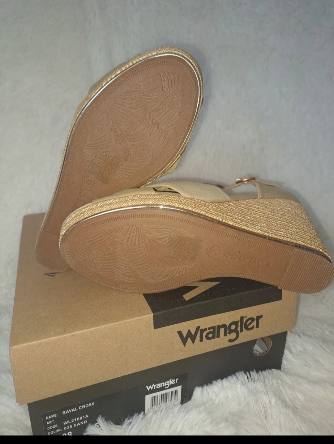Sandale platformă Wrangler