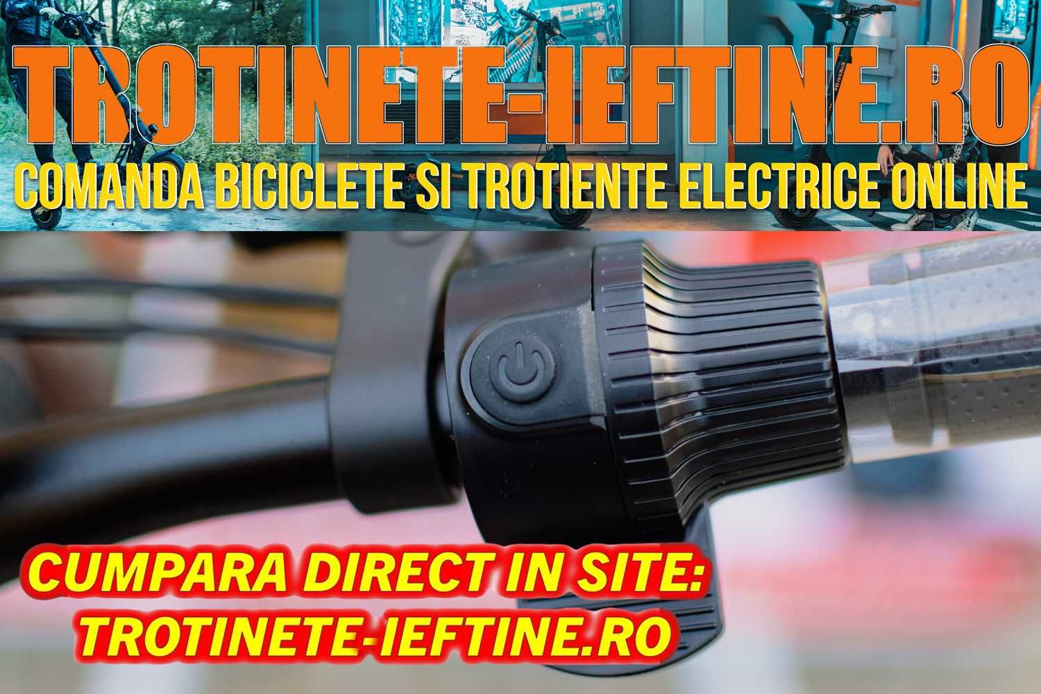 KuKirin G3 - Trotineta Electrica Sigilata, Originala, Noua, 70 KM