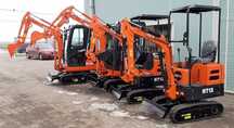 Inchirieri mini utilaje miniexcavator vola bobcat buldoexcavator