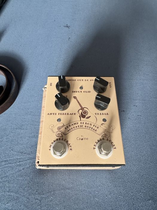 Preamp DI Box pentru chitara acustica