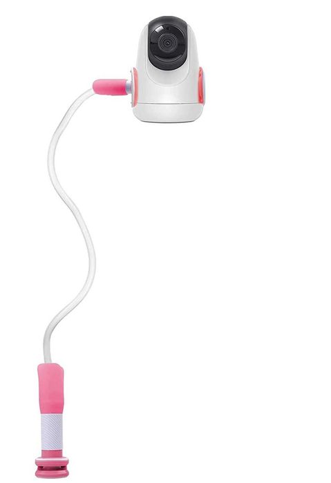 Suport pentru baby monitor/camera copil, universal si ajustabil, roz