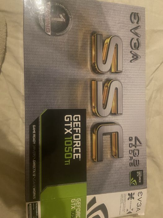 Видео карта EVGA GEFORCE GTX 1050 TI