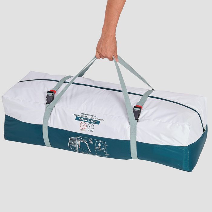 Adăpost living cu bețe Arpenaz Base Fresh - produs resigilat Decathlon