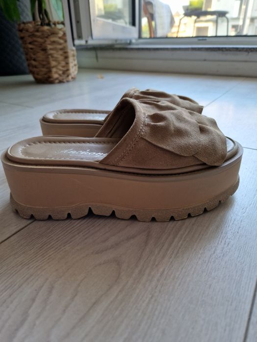 Papuci vara piele 37