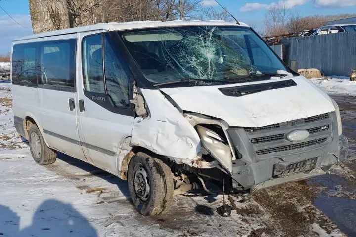 motor fara anexe complet cutie de viteze viteza  manuala 5 trepte turbina injectoare pompa vacuum abs clapeta acceleratie racitor gaze egr galerie admisie evacuare Ford Transit 6, motor 2.2 tdci 63 kw, cod P8FA,