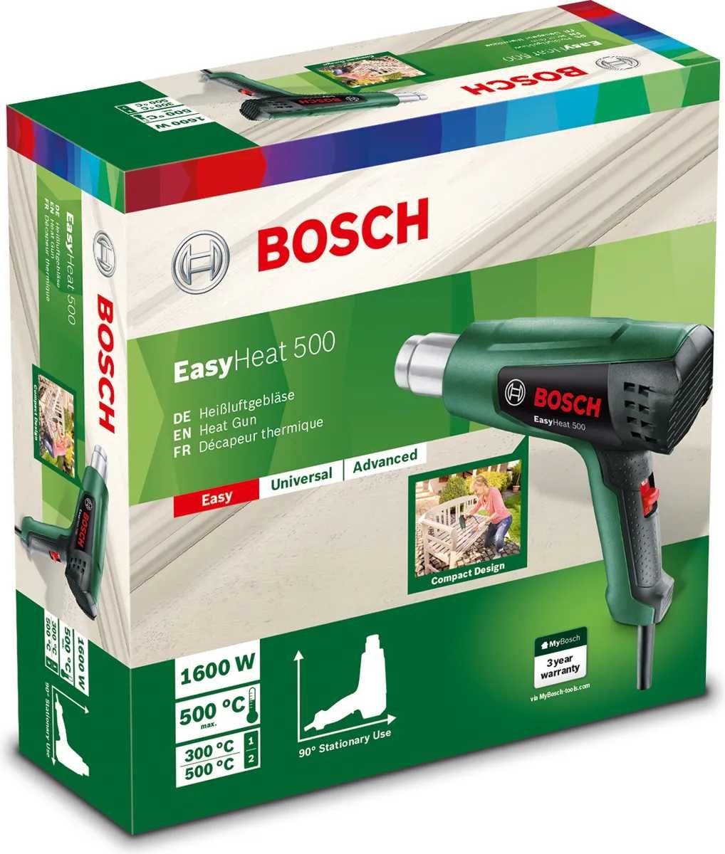 Bosch Фен Промышленный Сетевой Easyheat 500, 1600 Вт