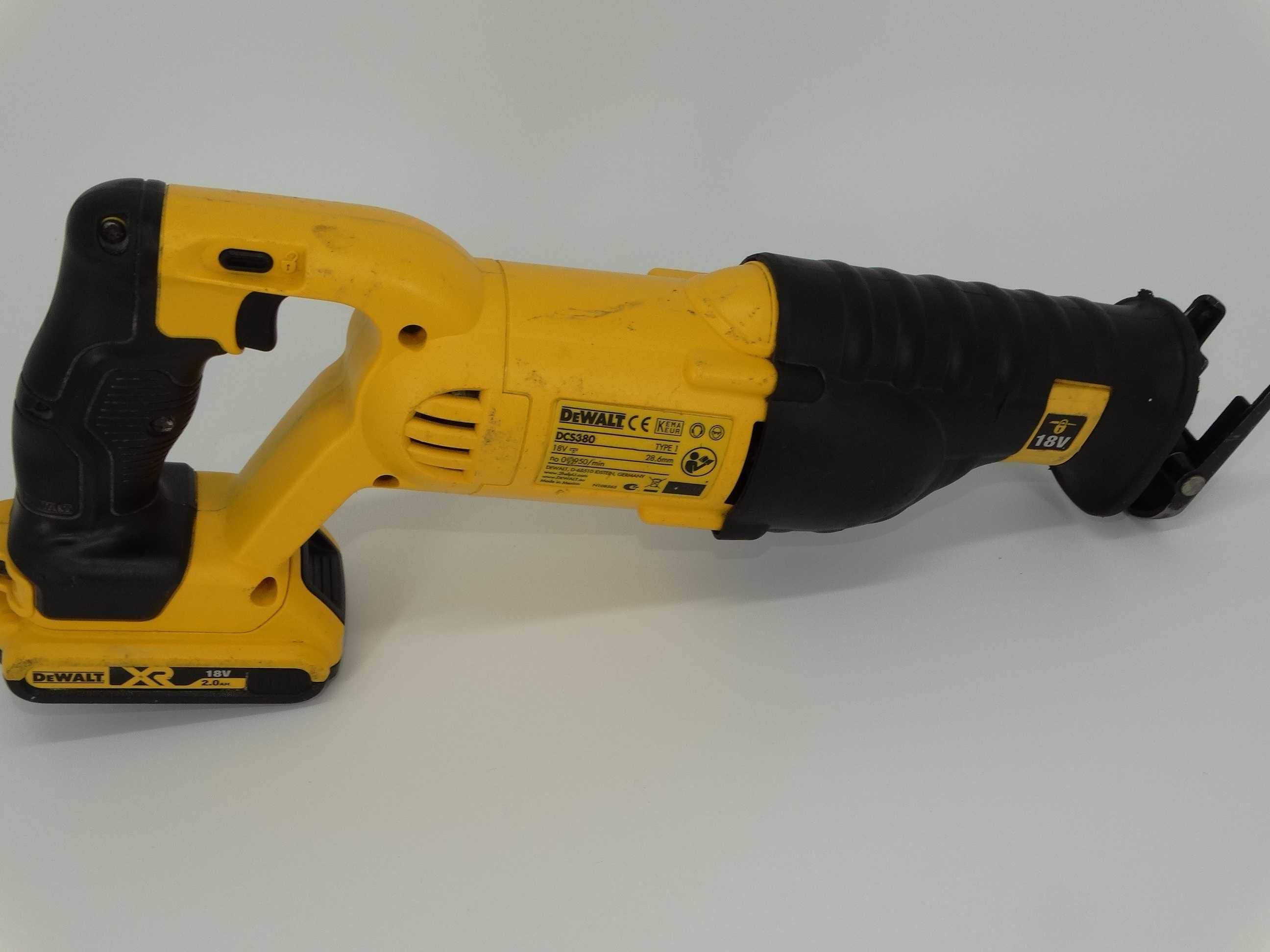 Dewalt DCS 380 / 2.0 ah - Саблен трион