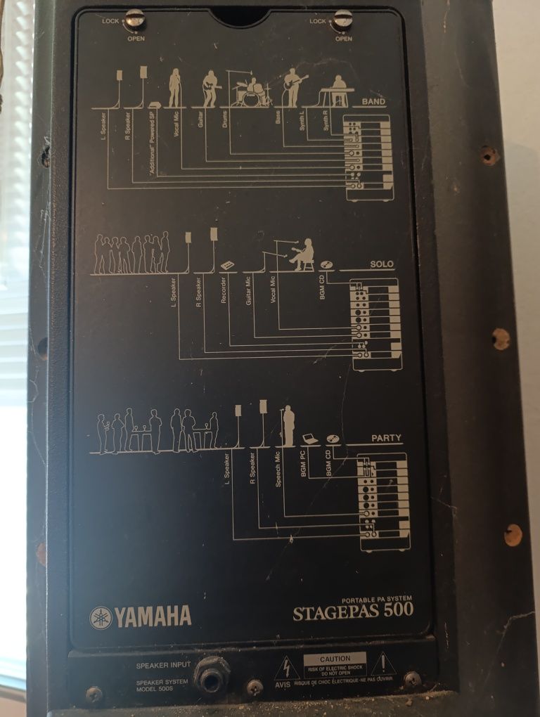 Активни колони YAMAHA Stagepas500