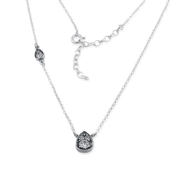 Сребърно нежно дамско колие My Silver