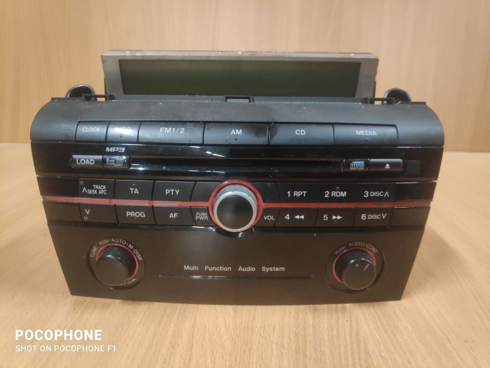 Cd - MP3 Radio music player Mazda 3 / Сд Радио музика Мазда 3 2008г.