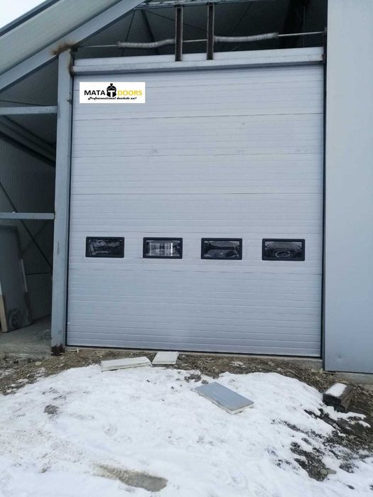 Usa L3xH3 gri.Usi sectionale/rezidentiale/industriale/garaj/hale