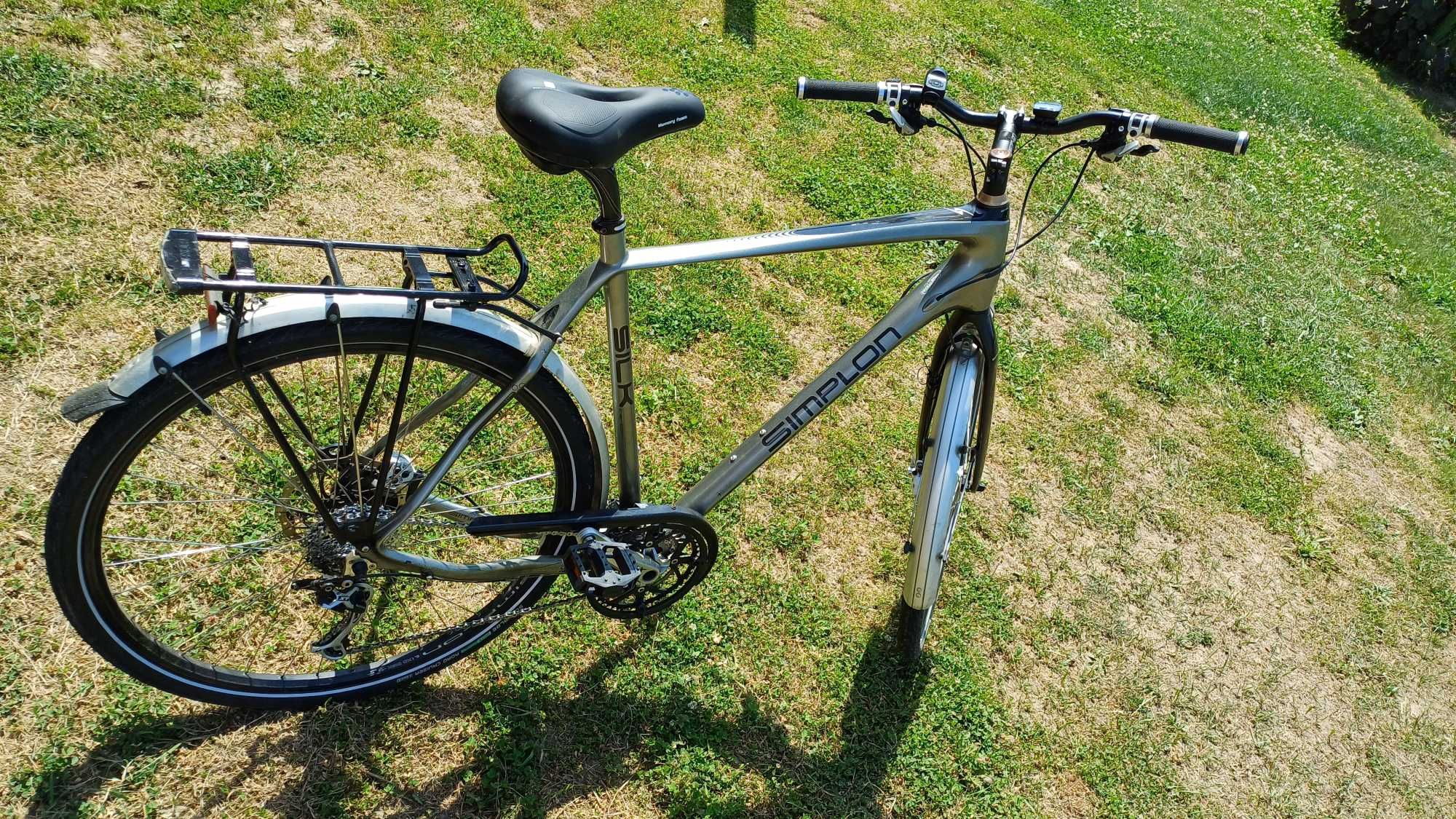 bicicleta Simplon, carbon, shimano Deore XT