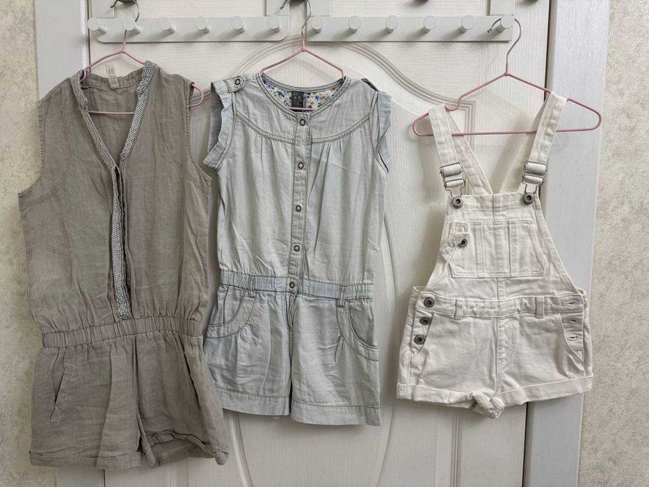 Лоты фирменной детской одежды ZARA, NEXT, H&M, размер 4/12 лет