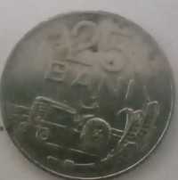 Monedă de 25 bani din anul 1966