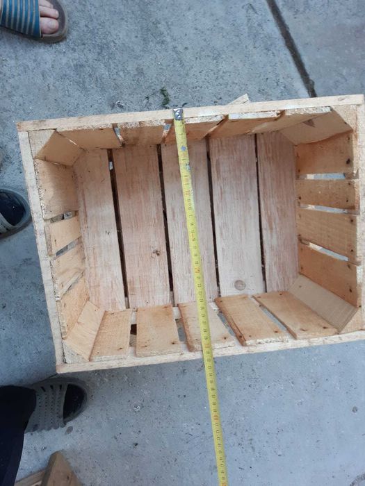 Ladite de fructe din lemn diferite dimensiuni