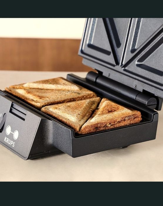 Сандвич тостер Krups FDK46,Черен,850W