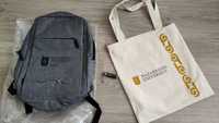 Новый рюкзак для школы универ Nazarbayev University +Аксессуары Термос