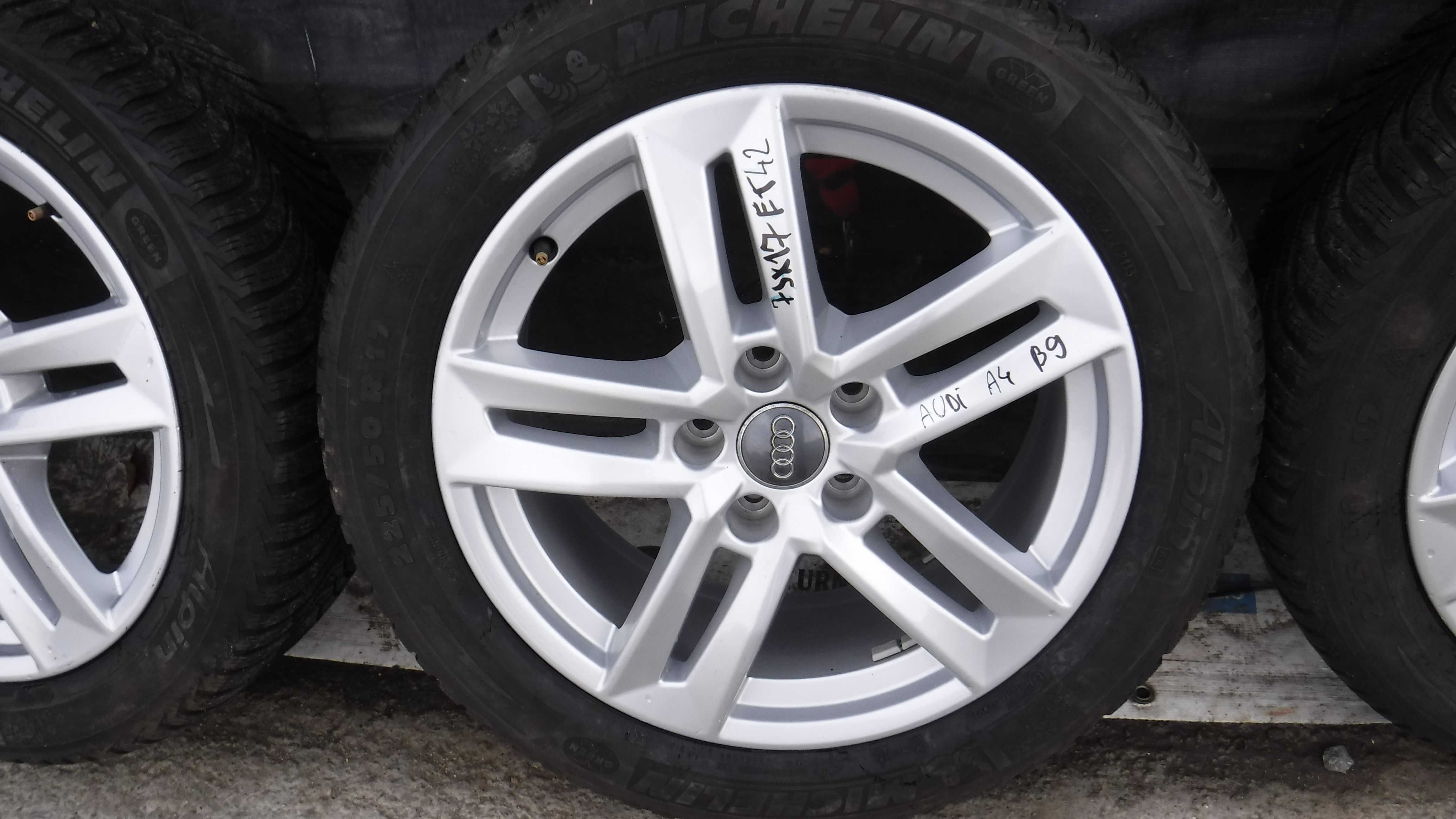 Jante Audi A4 B9 225 50 17 iarna Michelin Alpin