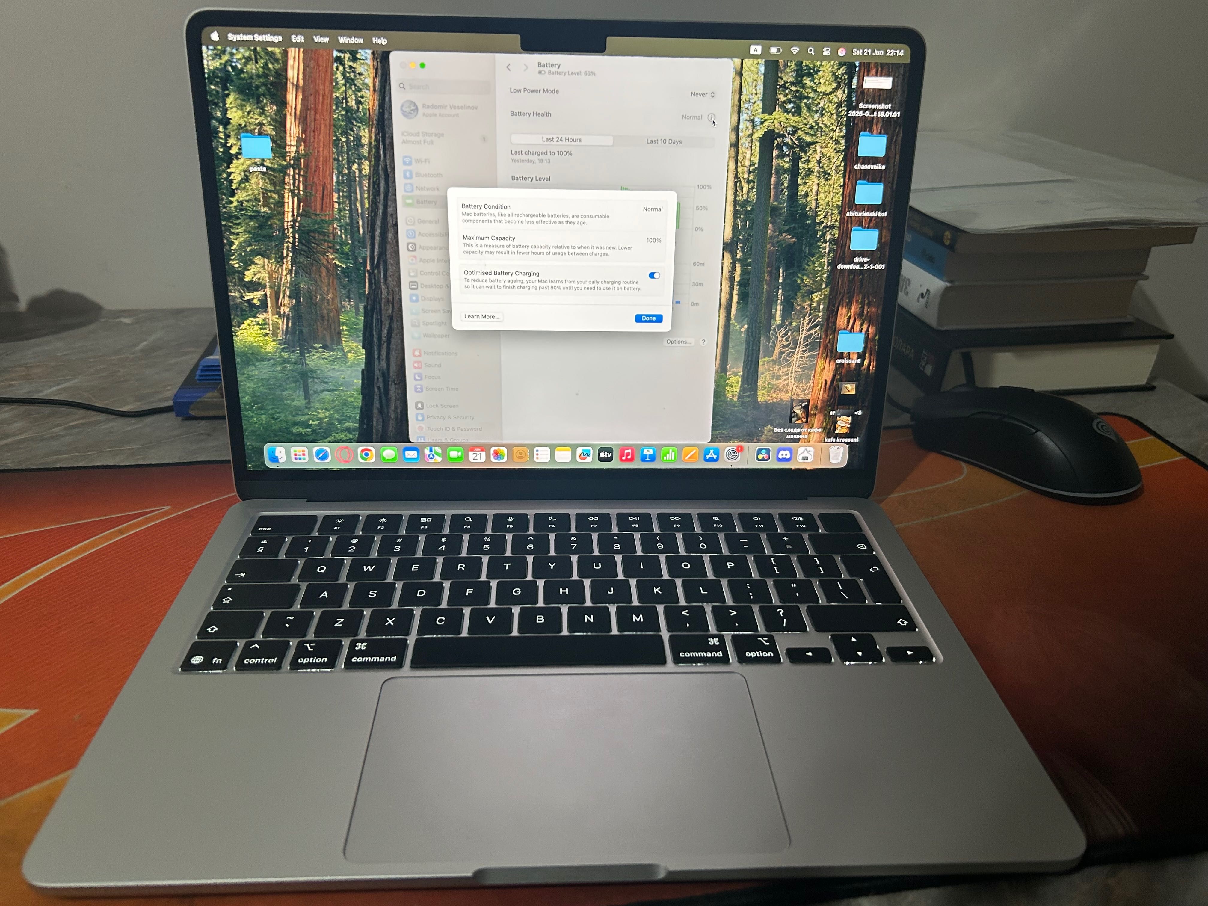 MacBook Air 13’6 M4 chip 16GB RAM 256GB 10 cores-2025г.