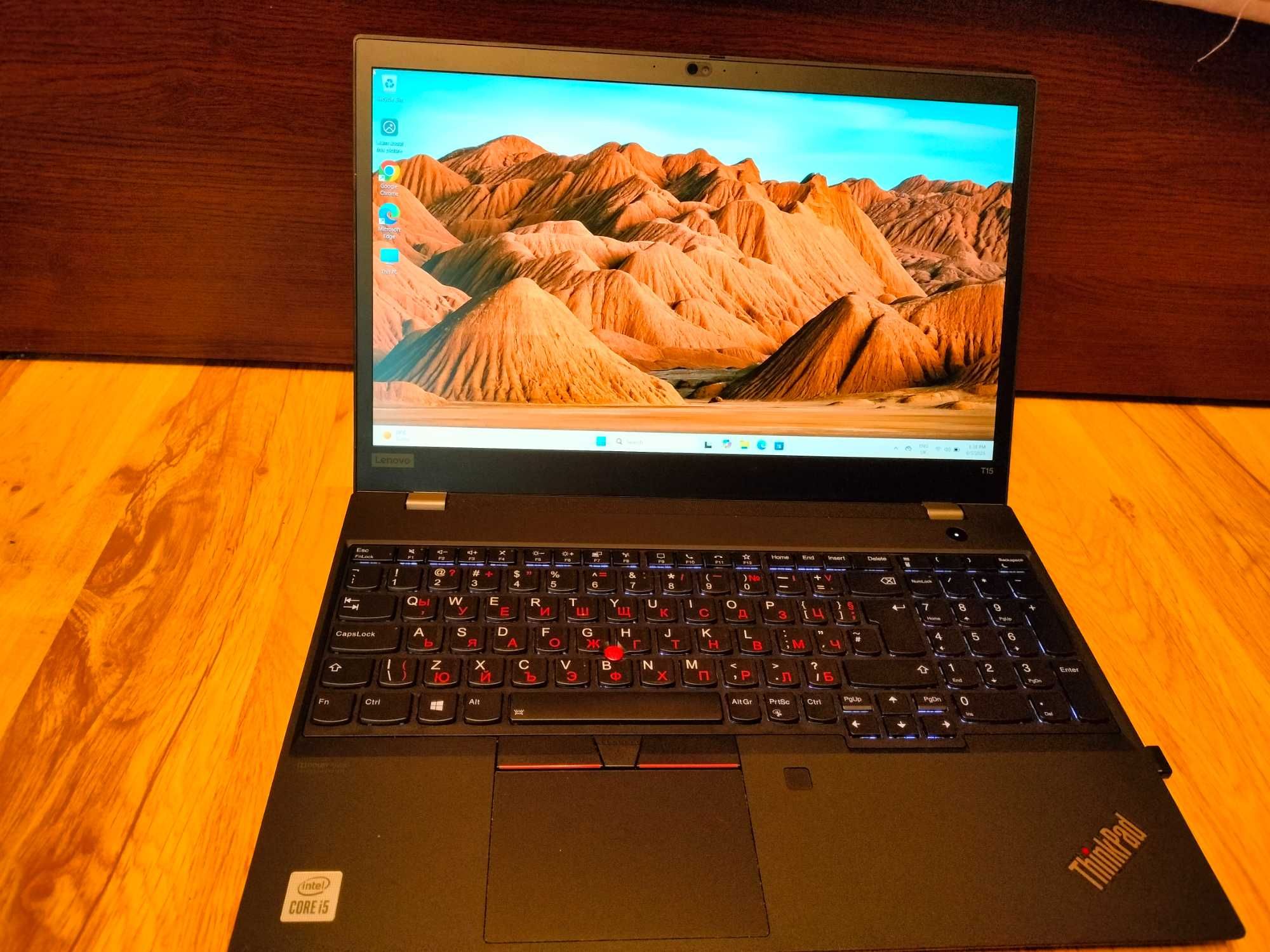 Lenovo ThinkPad T15 Intel® i5-10210U , 40GB RAM, 1TB SSD-14" IPS нов