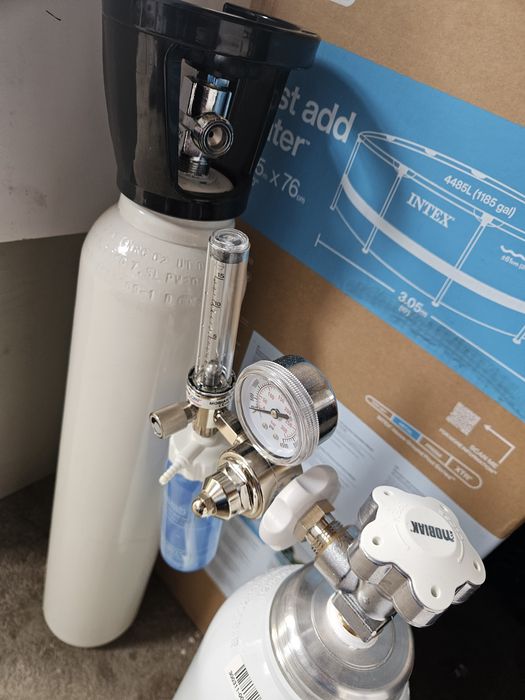 Кислородни бутилки НОВи пълни