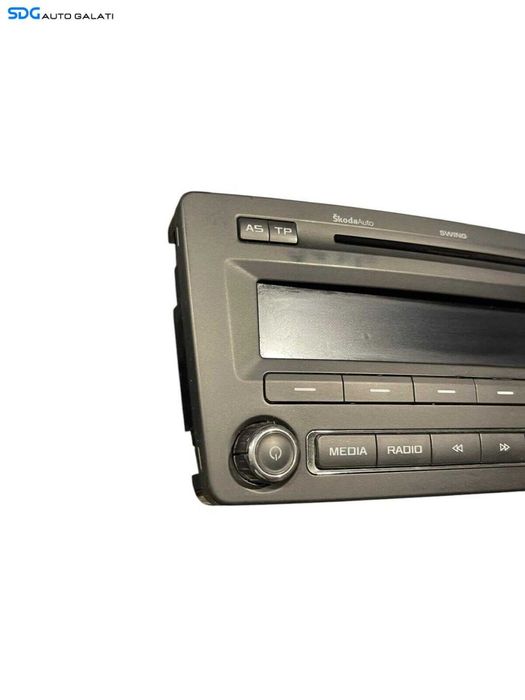 Radio CD Player Stream SkodaAuto Skoda Octavia 2 2004 - 2013 Cod 1Z0035161G [S0122]