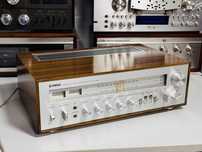Amplificator/amplituner anii 1974 YAMAHA CR-800 de colecție,70W/canal