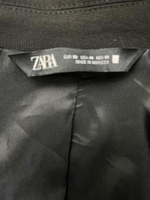 Sacou Zara barbati negru masura 50