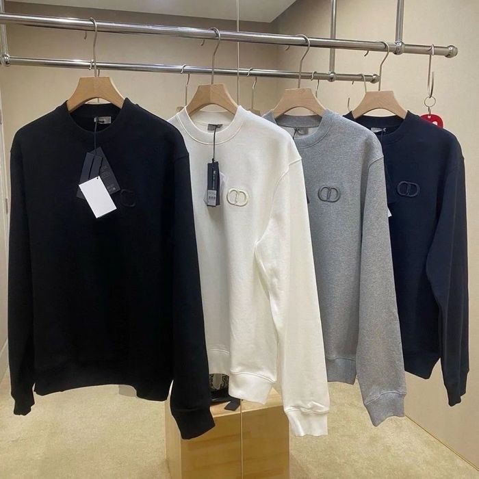 ТОП ЦЕНА И КАЧЕСТВО Dior CD Hoodie и Блузи с дълъг ръкав