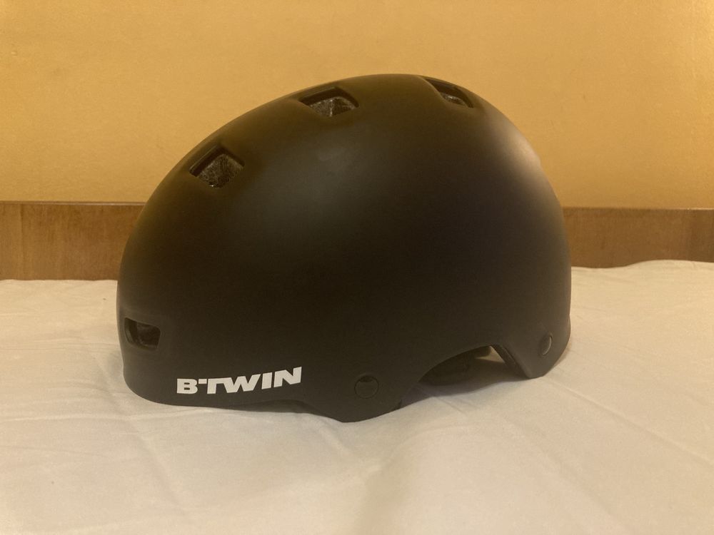 Cască de protecție B’TWIN 500 Black
