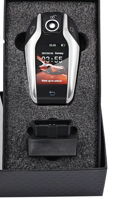 Cheie smart TK800 OBD LCD BMW Keyless