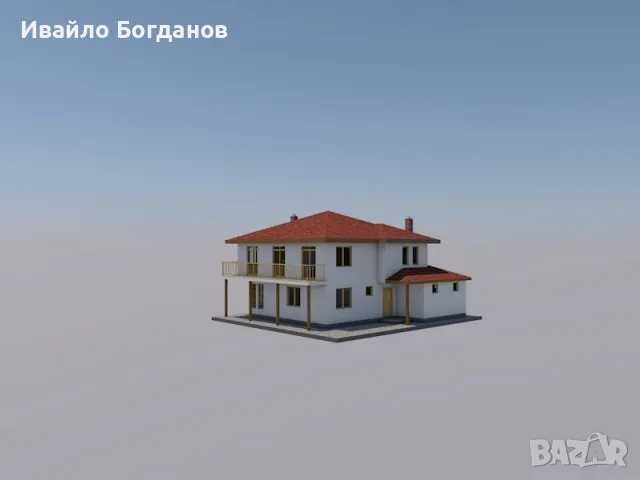 Продава УПИ с разрешително за строеж и готов фундамент за къща