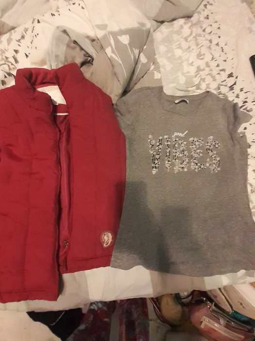 Vestă și tricou mărime S
