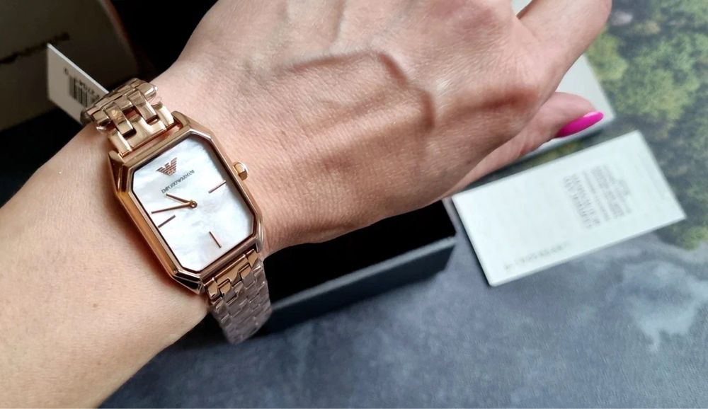 Дамски часовник Emporio Armani AR11147 Giola Dress Rose Gold