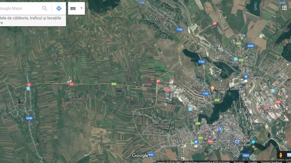 Teren 10.000 mp langa Weber, DEZSTORE, la DN E58 spre Gura Humorulu