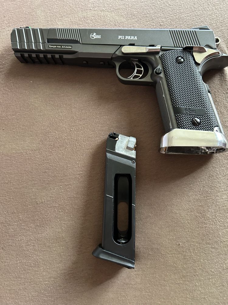 Еърсофт пистолет Umarex Combat Zone P11 Para 6мм CO2