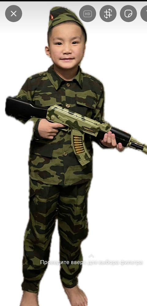 Продам Костюм военного  на мальчика 6-8 лет