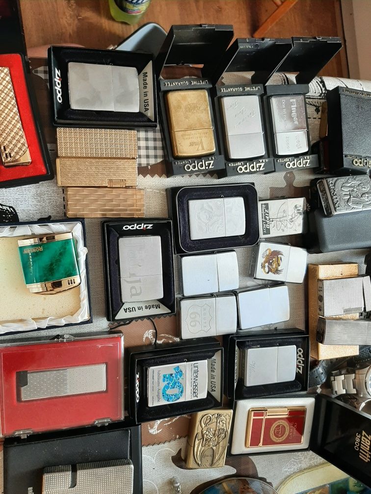 Colecție brichete zippo