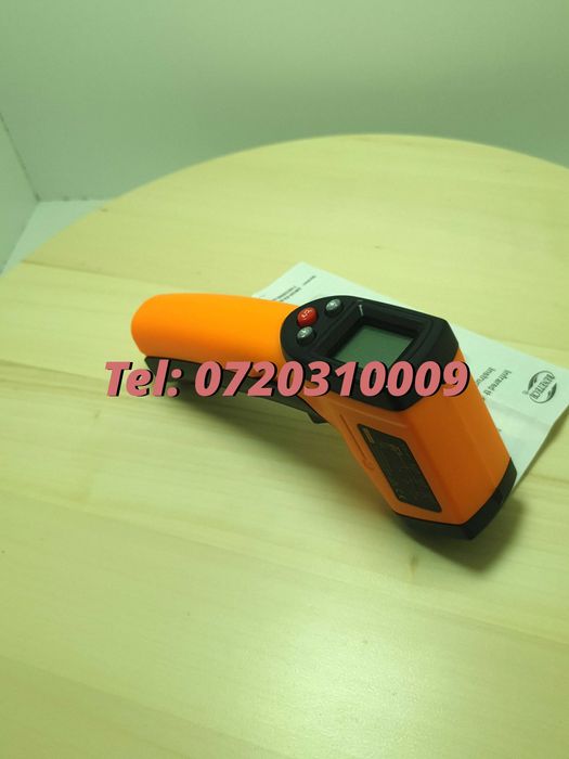 Termometru Industrial Profesional 50 380c Uni Galbennegru