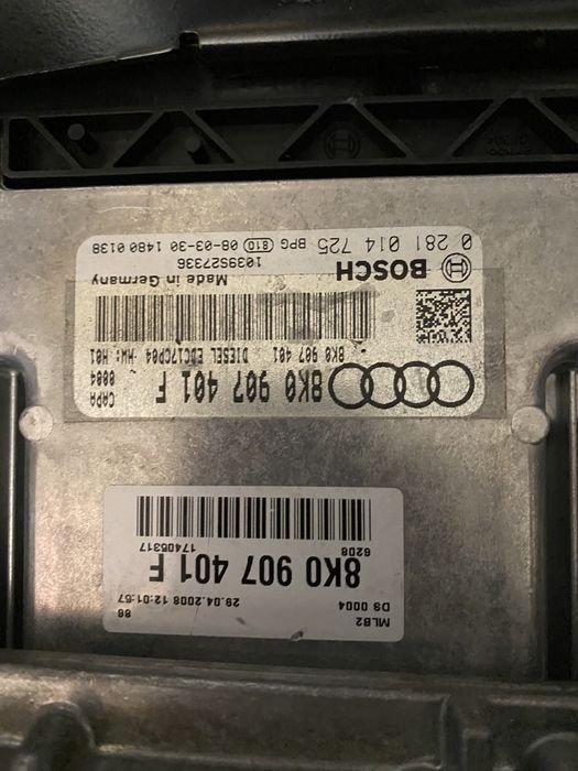 Компютър мотор ECU AUDI A4 A6 A5 Q7 Q5 за 3.0tdi sled 2009г 8k0907401